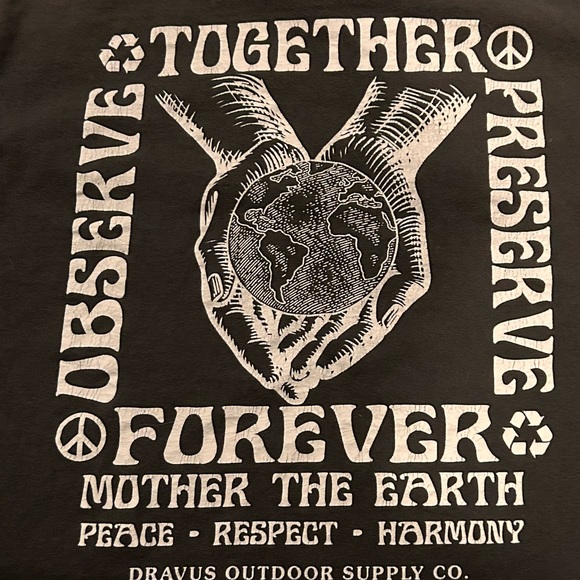 Peace Reapect Harmony Ghraphic T Shirt - Picture 6 of 6